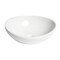 Alfi Brand ALFI brand ABC913 White 16" Egg Shape Above Mount Ceramic Sink ABC913 - alternate 4